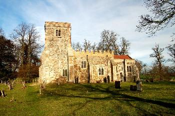 Battlesden church January 2007